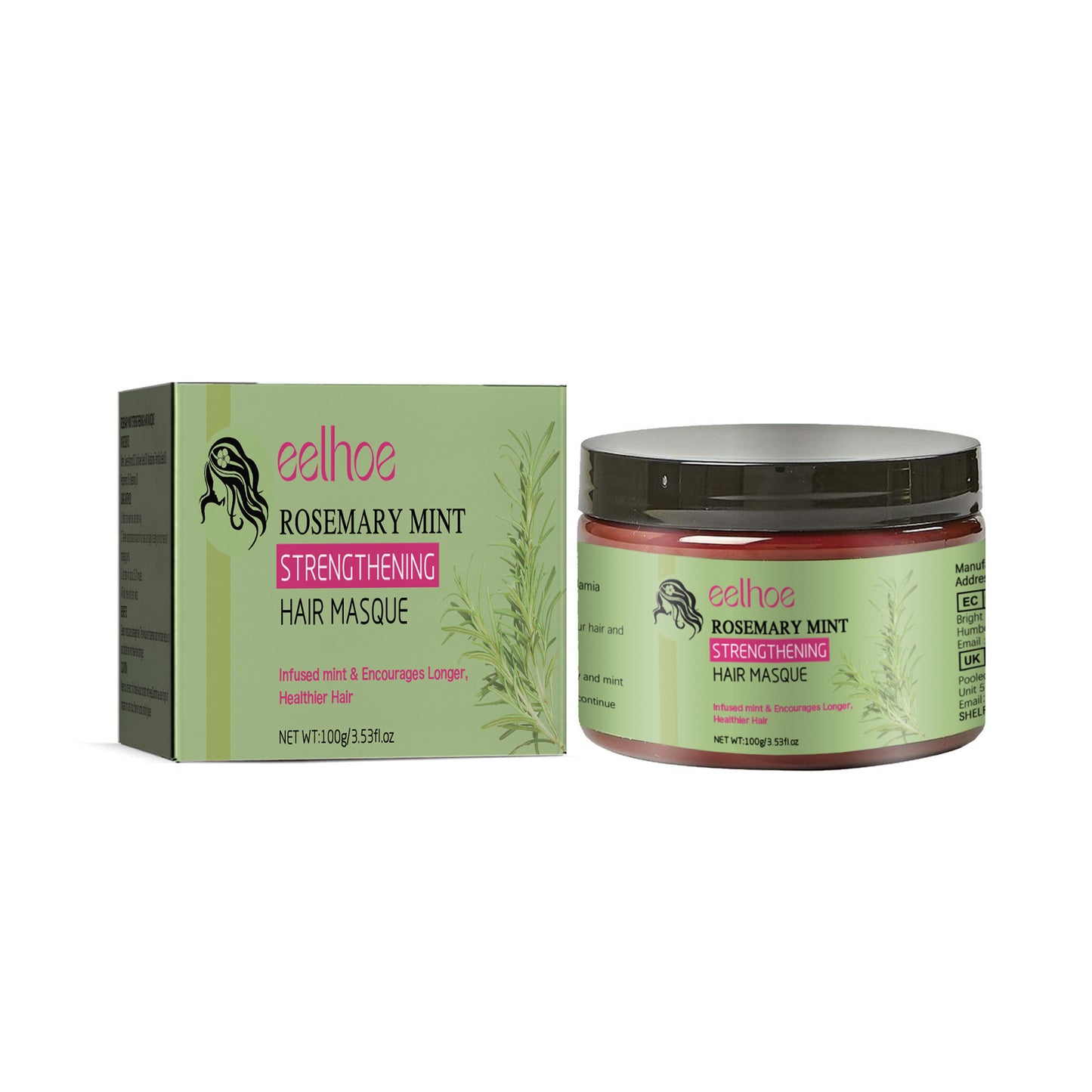 Rosemary Hair Mask Deep Nourishing And Soft