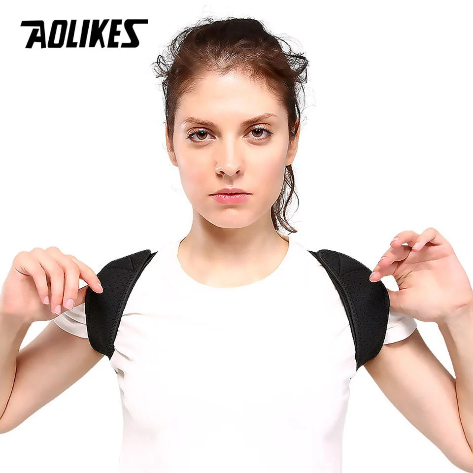 AOLIKES New Spine Posture Corrector Protection Back Shoulder Posture Correction Band Humpback Back Pain Relief Corrector Brace