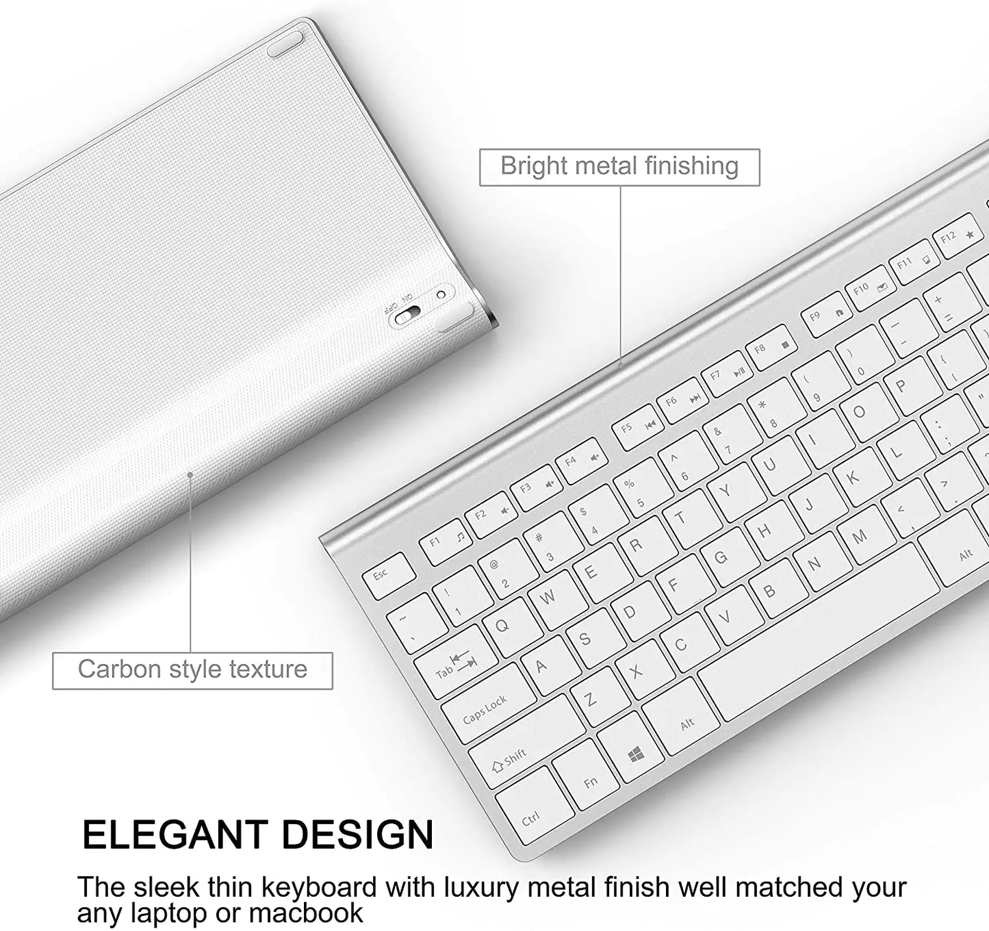 Rechargeable Wireless Keyboard And Mouse