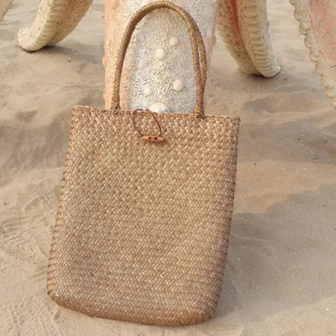 Straw Shopping Bag