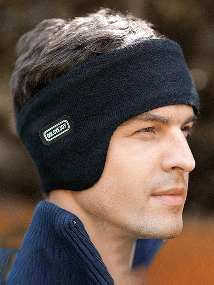 Winter Men's Padded And Thickened Ear Warmers To Prevent Cold And Wind Warm Ear Muffs