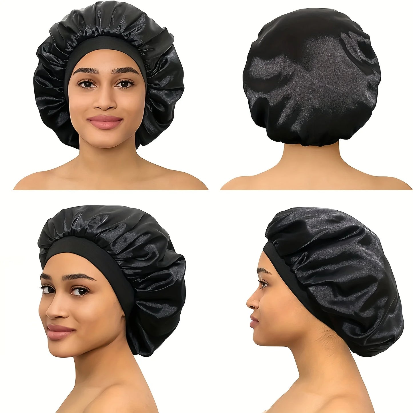 Women's Fashion Bonnet Hair Hat Narrow Edge