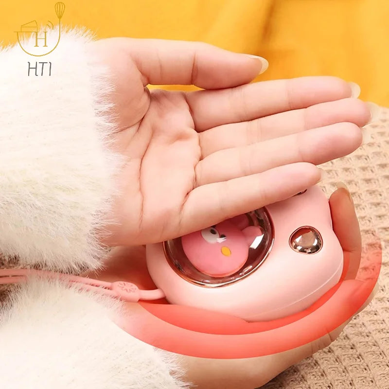 Mini Winter Reusable Pack Hand Warmer Instant Heating USB Rechargeable Fast Heating Cute Cat Paw Winter Hand Warmer