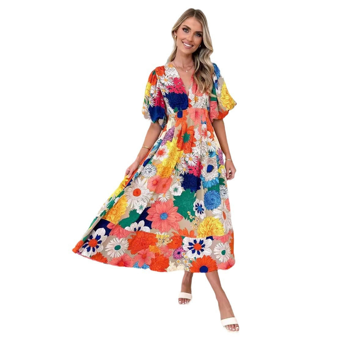 Women's Summer New Print Temperament Dress