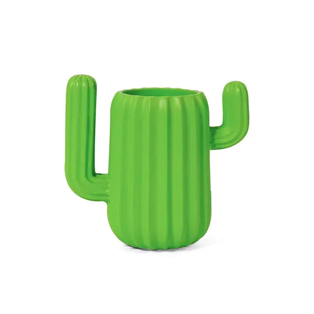 Multifunction Cactus Pen Holder and Desk Organizer