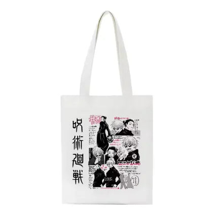 Jujutsu Kaisen Canvas Tote