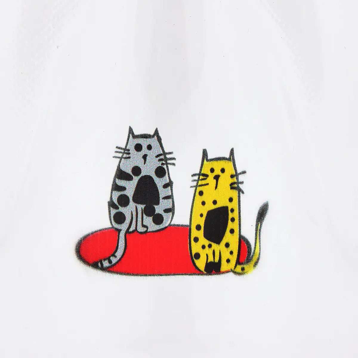 Biggdesign Cats Water Bottle 17 Oz 500 Ml Red