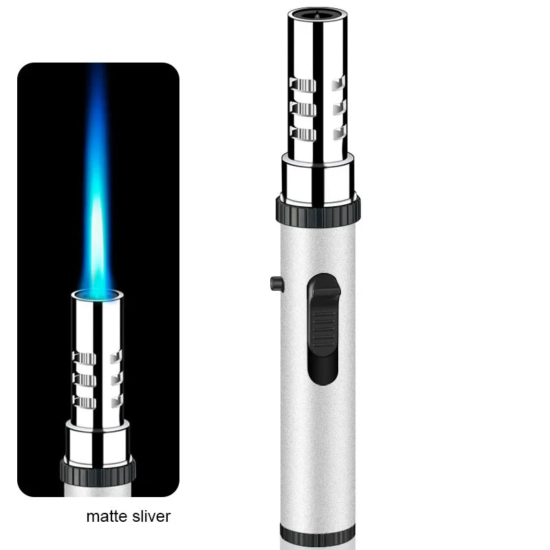 Outdoor Inflatable Metal Blue Flame Fiery Lighter